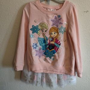 Disney Frozen Sweater & Tutu set!
